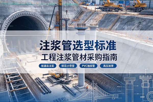红原注浆管选型标准