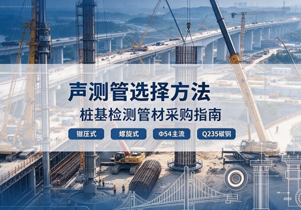 红原声测管选型标准