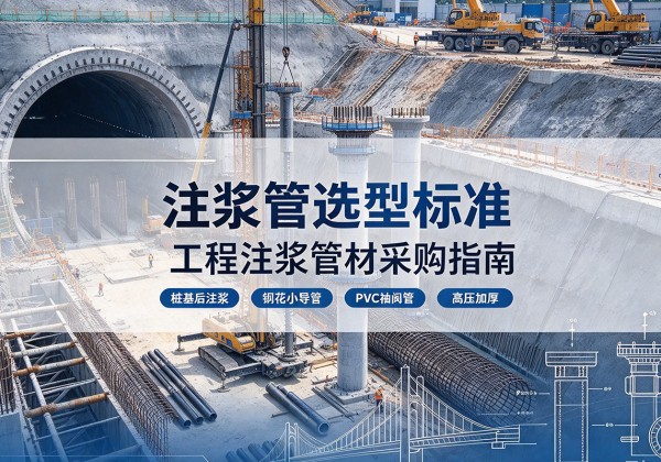 红原注浆管选型标准